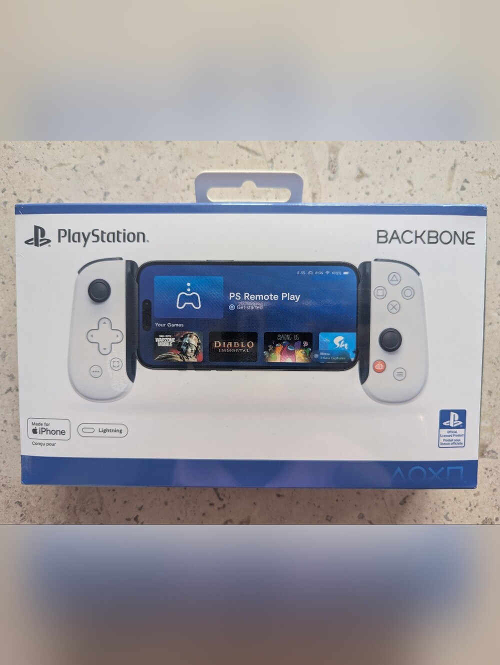 Backbone One PlayStation Edition 2nd Generation iPhone Lightning Sealed NEW